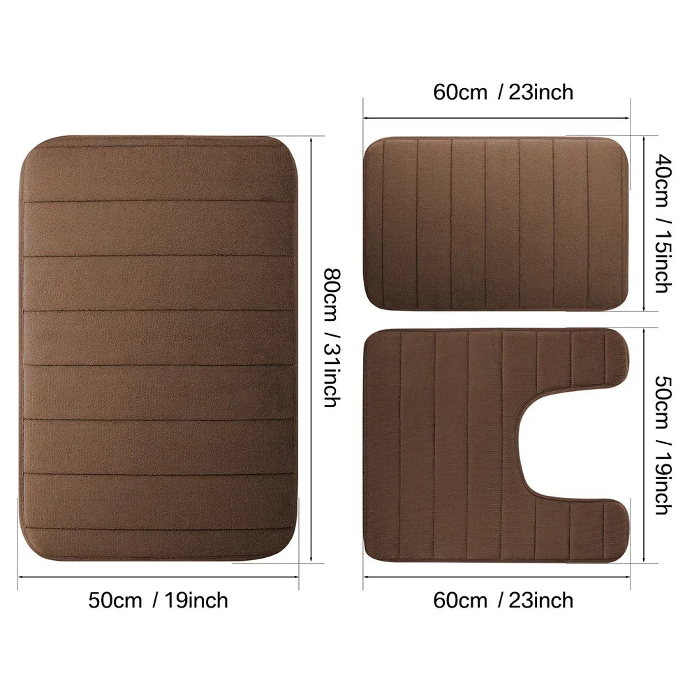 Memory Foam Bath Mat Soft