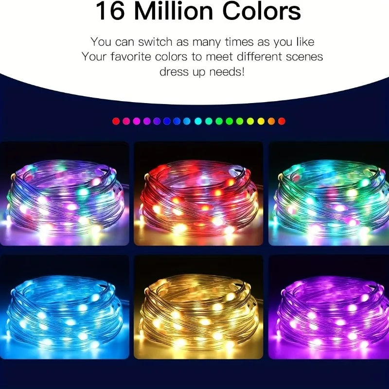 Smart LED Fairy Lights USB Powered App Control