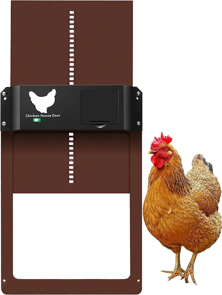 Automatic Chicken Coop Door - Solar Powered & Light Sensor