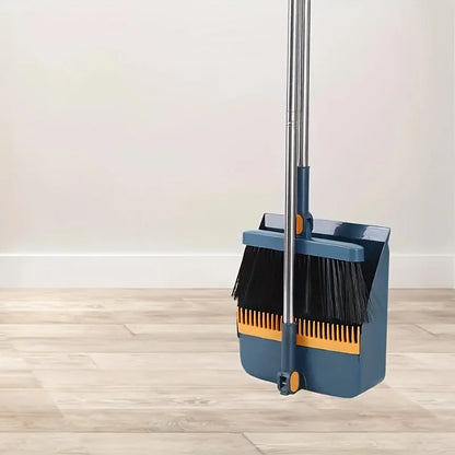 Household Broom And Dustpan With Long Handle