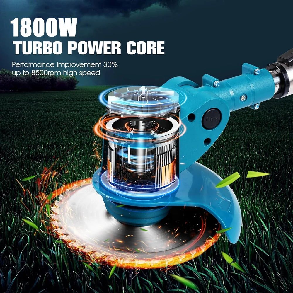 1850W Electric Lawn Mower 18V Battery
