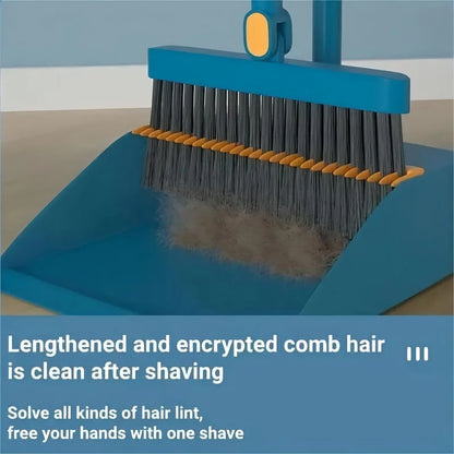Household Broom And Dustpan With Long Handle