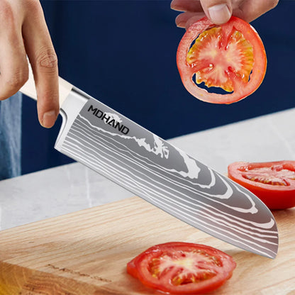 14Pcs Cutlery Kitchen Knife Block Set