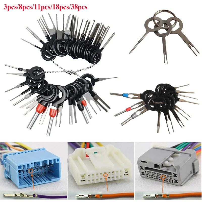 Car Terminal Removal Pin Extractor Kit