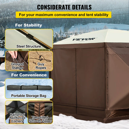 VEVOR Pop-up Camping Gazebo