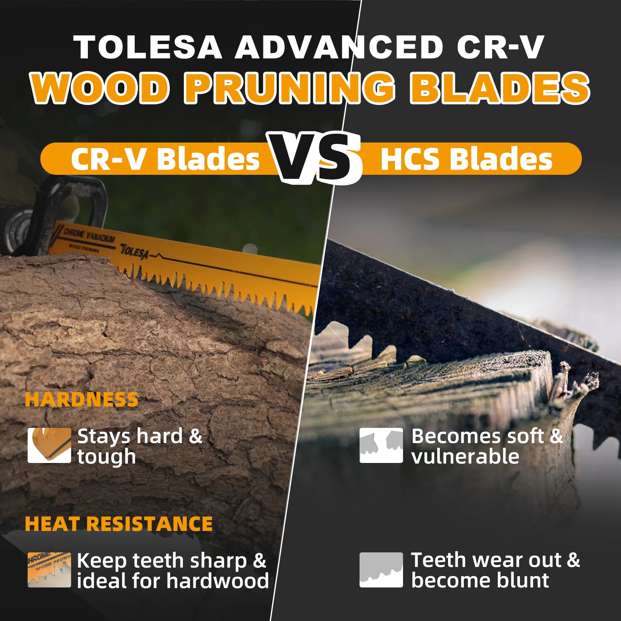 10PCS Reciprocating Bi-metal Saw Blades - Sawzall Blade Set
