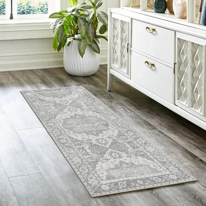 Rug Runner for Hallways 2'x6' Ultra Thin Machine Washable