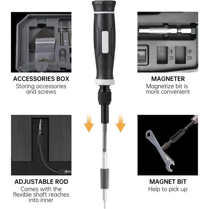 Precision Screwdriver Set Laptop Tool Kit - 152 in 1 Repair Kit