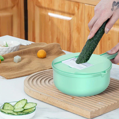9-in-1 multifunctional vegetable chopper and slicer