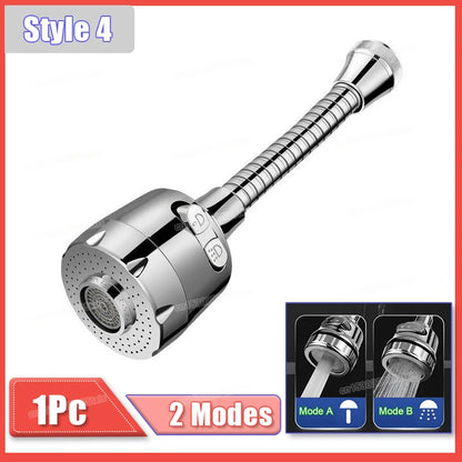 Faucet Extender 360Degree Rotatable Faucet Nozzle Adapter