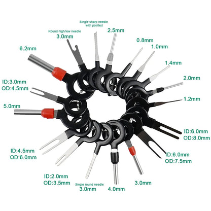 Car Terminal Removal Pin Extractor Kit
