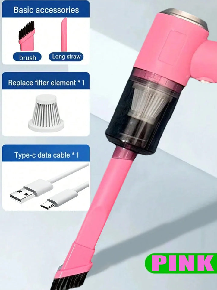 3 In 1 Suction and Blowing Vacuum - Portable Handheld Cleaner