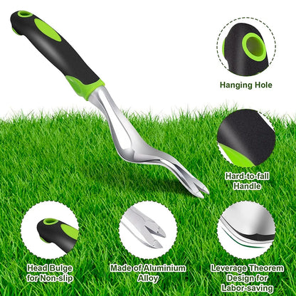 Weed Puller Tool for Garden Weeding with Ergonomic Handle