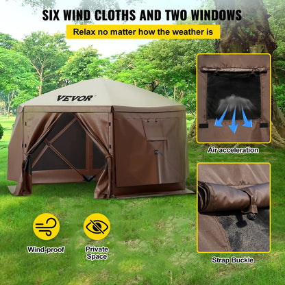 VEVOR Pop-up Camping Gazebo
