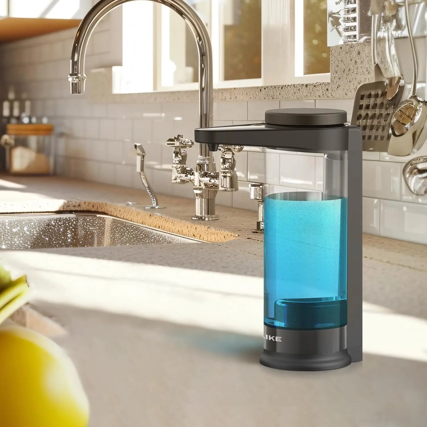 Automatic Liquid Soap Dispenser - AIKE Wall Mounted & Tabletop