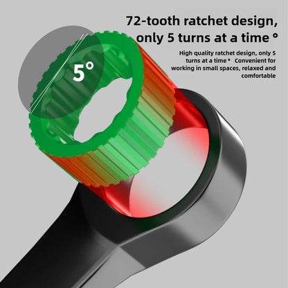 BAOLIAN Dual Directional Fast Plum Blossom Ratchet Wrench