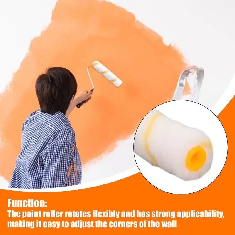 30pcs Paint Roller Kit, 4 Inch Rollers