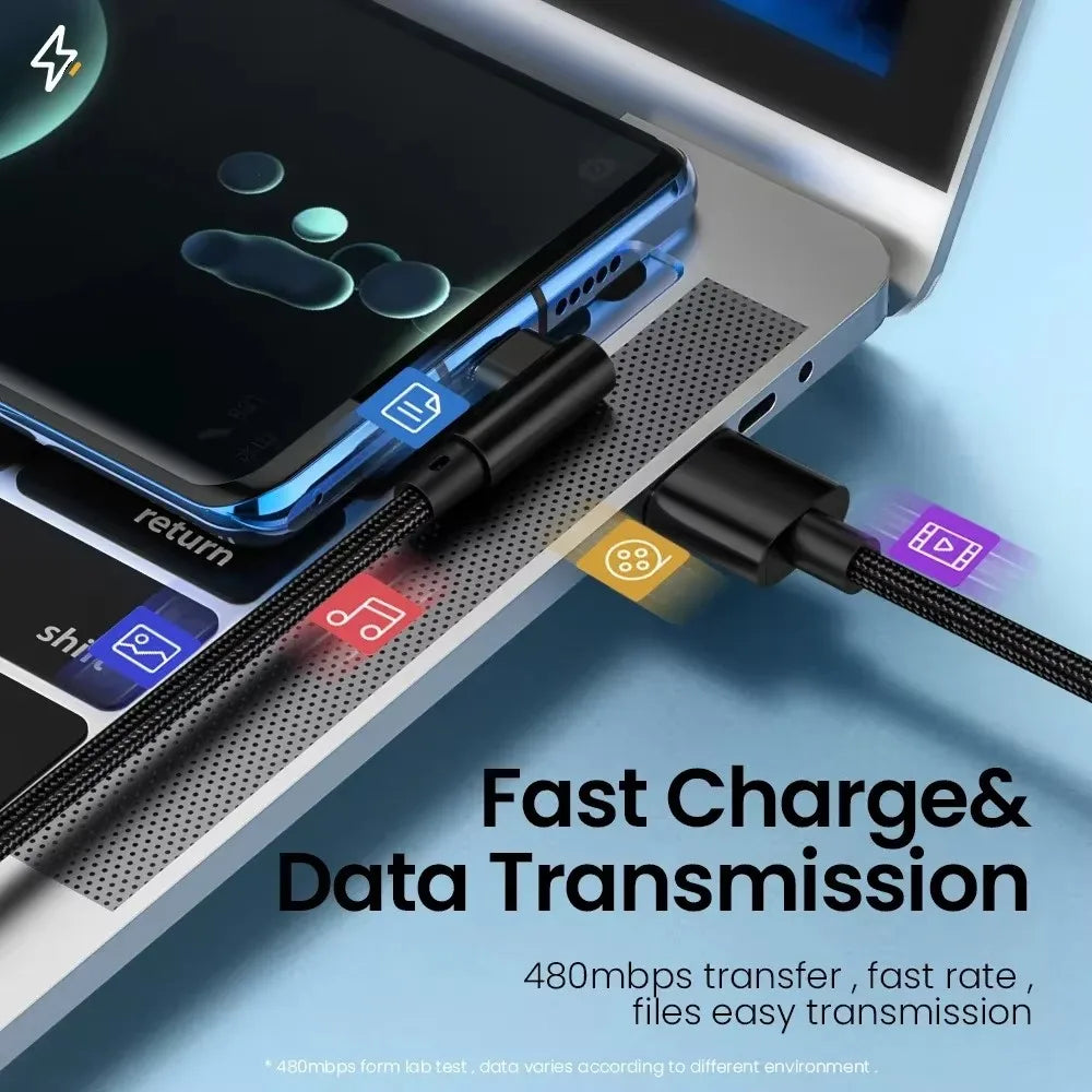 USB to Type C Fast Charging Cable