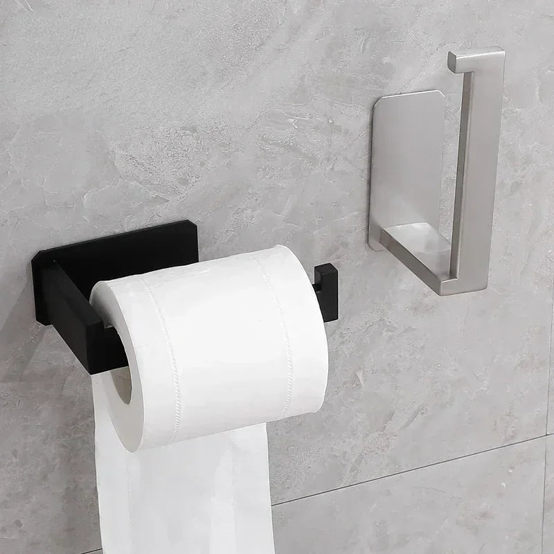 Stainless Steel Toilet Roll Holder - Modern Wall Mounted