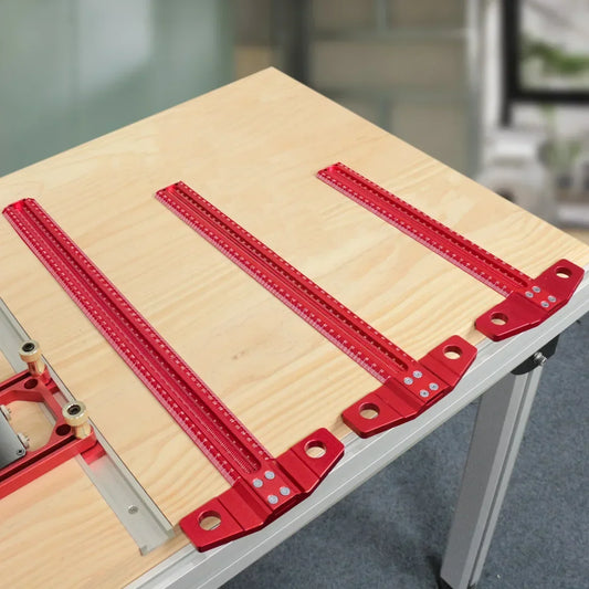 Precision Marking T-Ruler Aluminum Alloy Woodworking