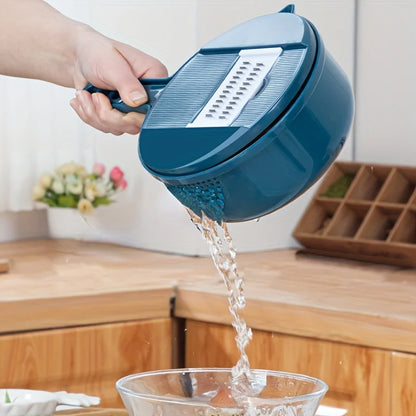 9-in-1 multifunctional vegetable chopper and slicer