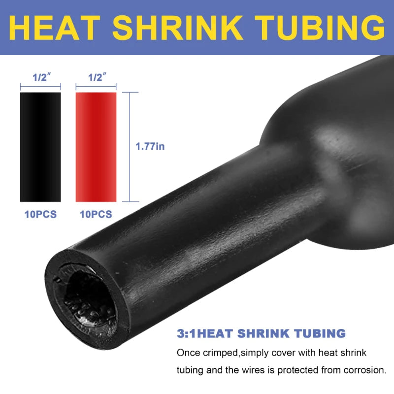 Ring Terminal Cable Shoes - Heavy Duty Copper SC Terminals