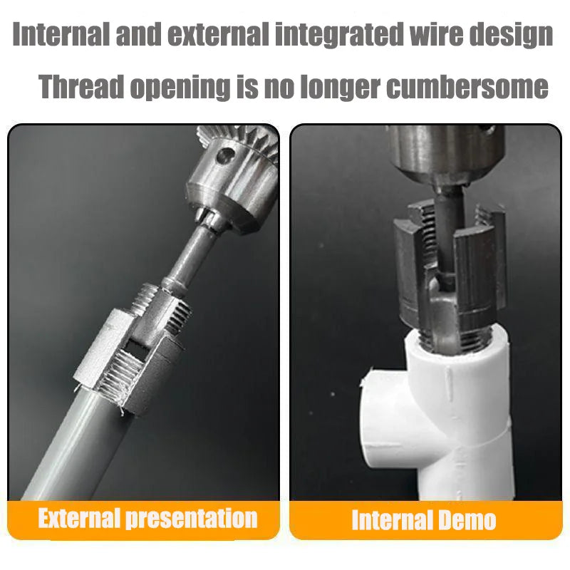 Double-Ended Internal And External Pipe Threading Tools