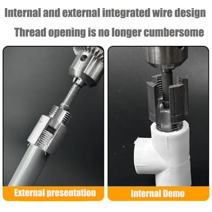 Double-Ended Internal And External Pipe Threading Tools
