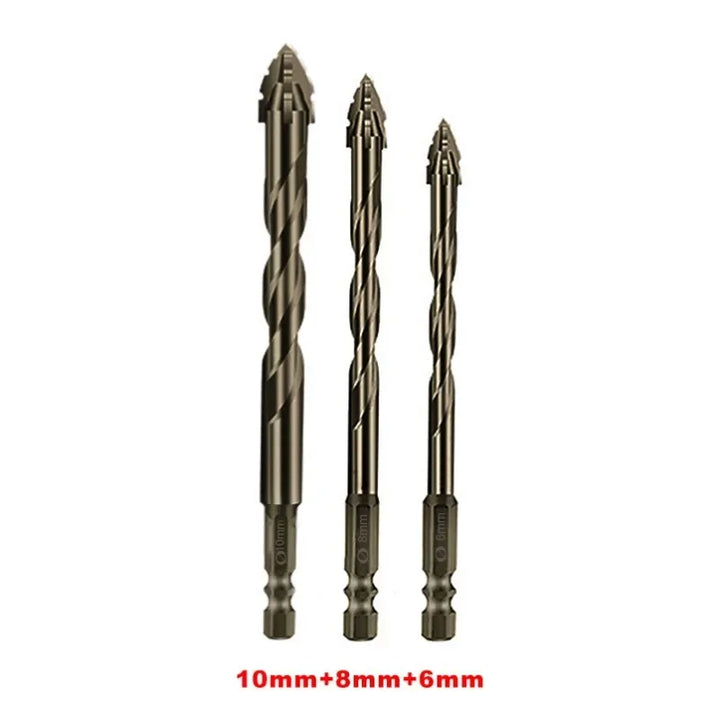 4-Blade Saw Tooth Eccentric Drill Bit | Efficient Drill & Tap