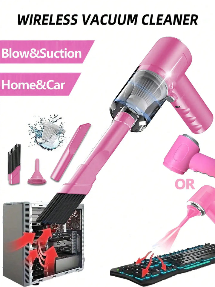 3 In 1 Suction and Blowing Vacuum - Portable Handheld Cleaner