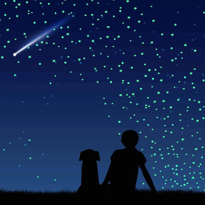 808 pack Glow in The Dark Stars for Ceiling (404 pack Green and 404 Sky Blue)