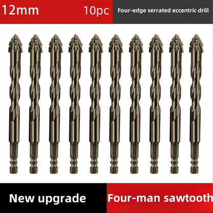 4-Blade Saw Tooth Eccentric Drill Bit