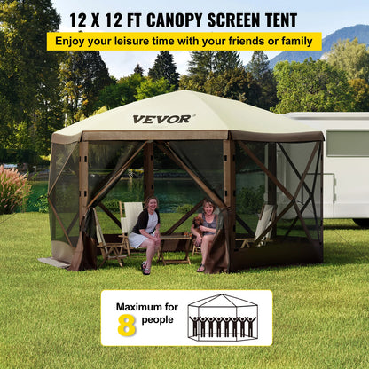 VEVOR Pop-up Camping Gazebo