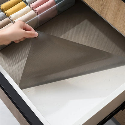 Reusable Drawer Liners, Non-slip Placemats Kitchen Cabinet