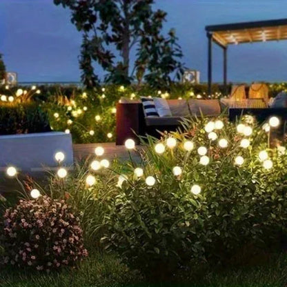 2pc solar firefly lights