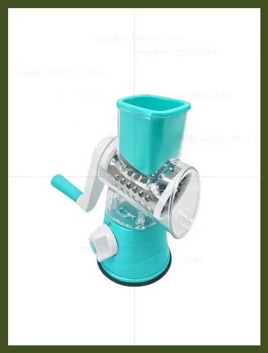 Multifunctional Vegetable Slicer and Cheese Shredder Handheld Rotary Grate