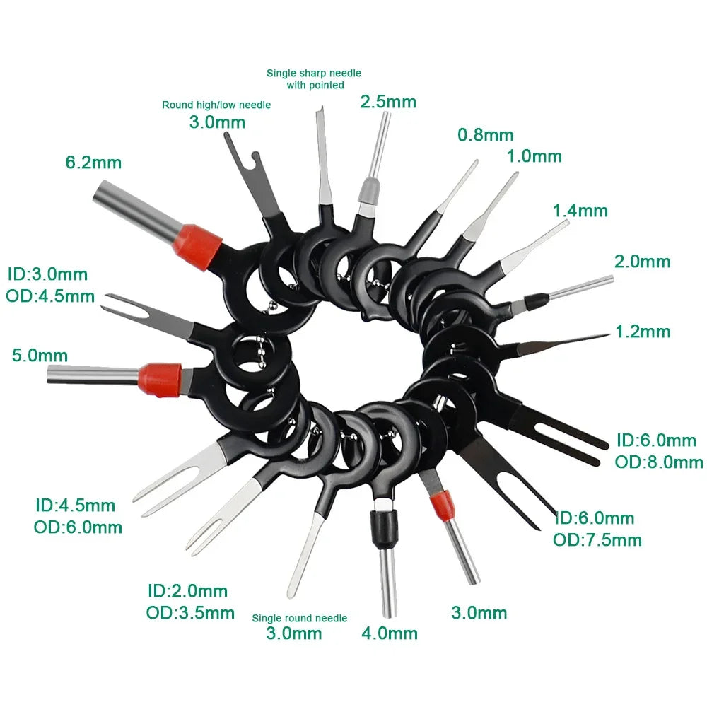 Car Terminal Removal Pin Extractor Kit
