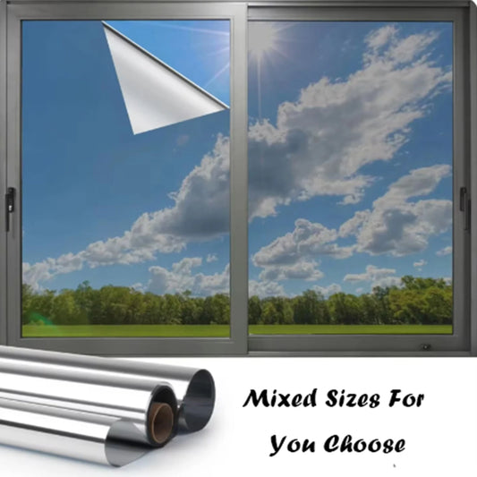 Window Privacy Film One Way, Daytime Privacy Self-adhesive Vinyl