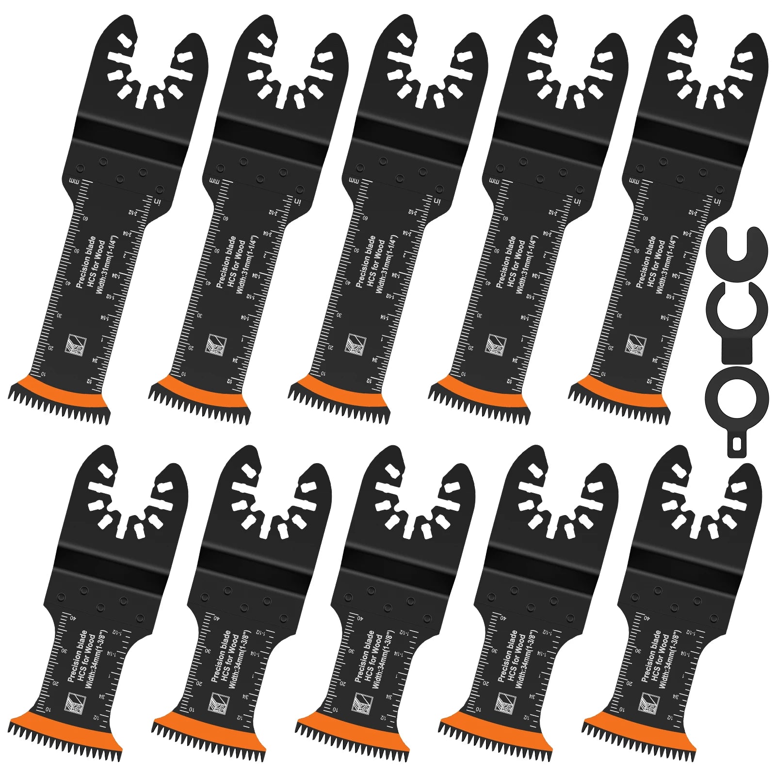 Japanese Oscillating Saw Blades - Precision Multi-Tool Set
