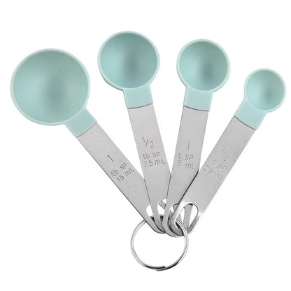 4PCS/8PCS plastic measuring cup, Spoon Set