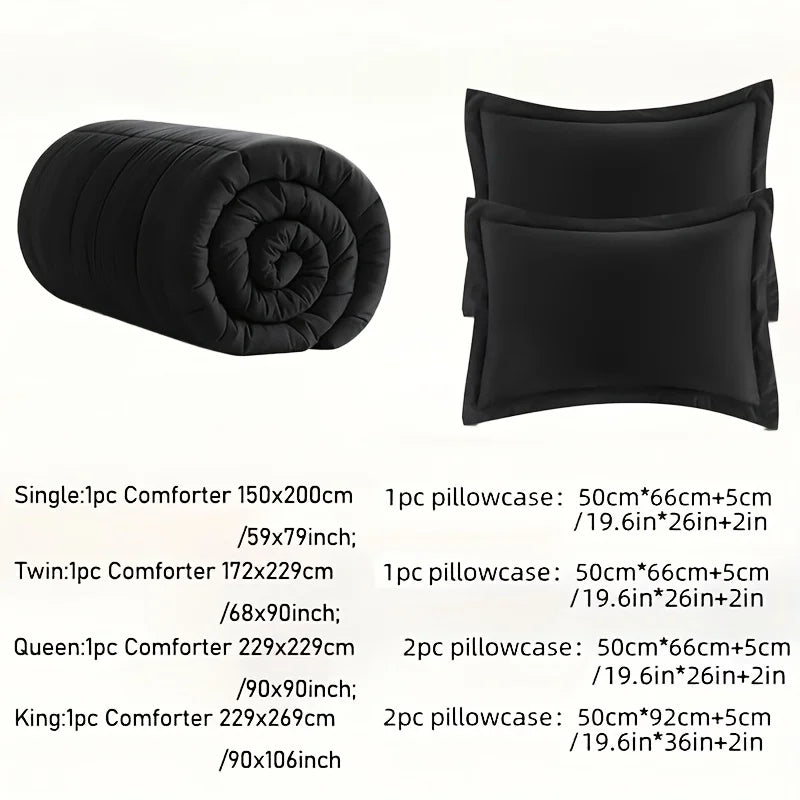 Comforter Set Soft Breathable All Seasons Bedding