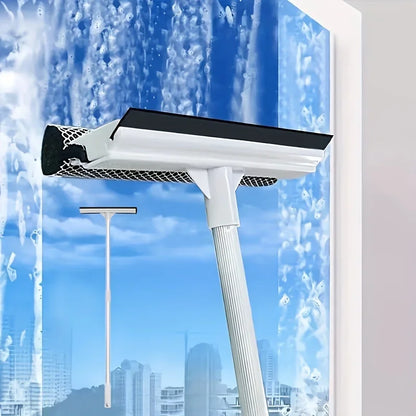 1pc Squeegee Window Cleaner 2 in 1