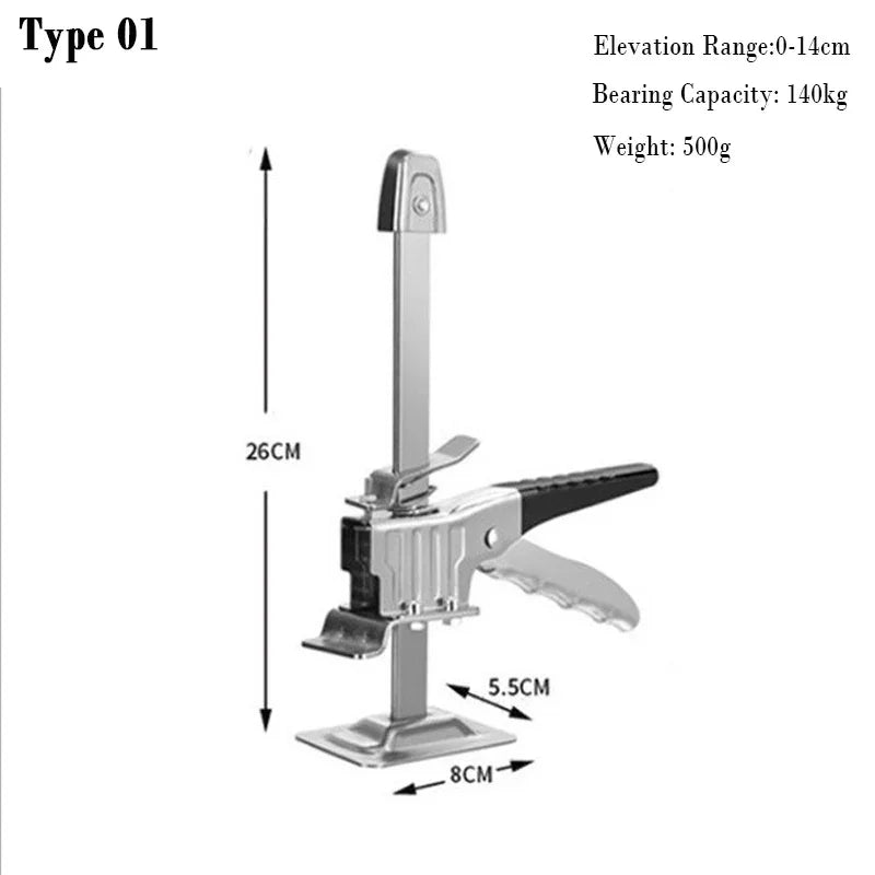 Cabinet Board Lifter Labor-Saving Arm Jack Elevator Tool