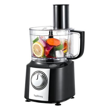 TopStrong 6 in1 800W Black Food Processor USFP201