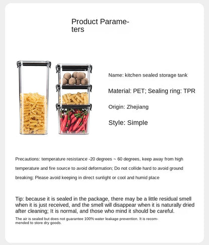 Large Tank Plastic Moisture-proof Storage Box