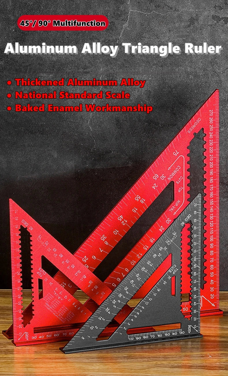 Woodworking Aluminum Alloy Triangle Gauges
