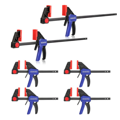 Bar Clamps for Woodworking One-Handed Clamp/Spreader