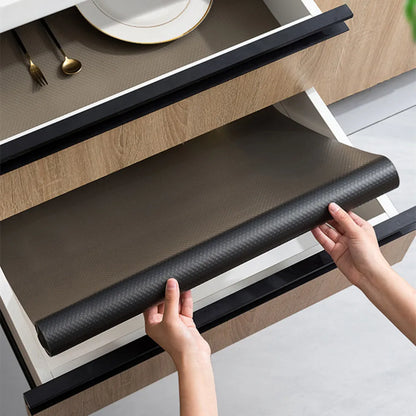 Reusable Drawer Liners, Non-slip Placemats Kitchen Cabinet