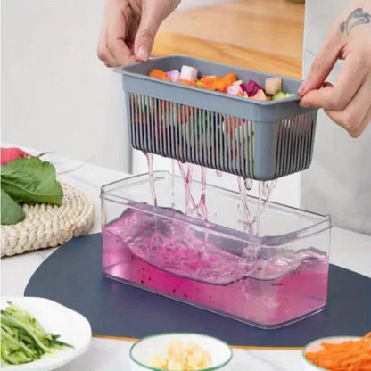 15 piece set multifunctional vegetable slicer