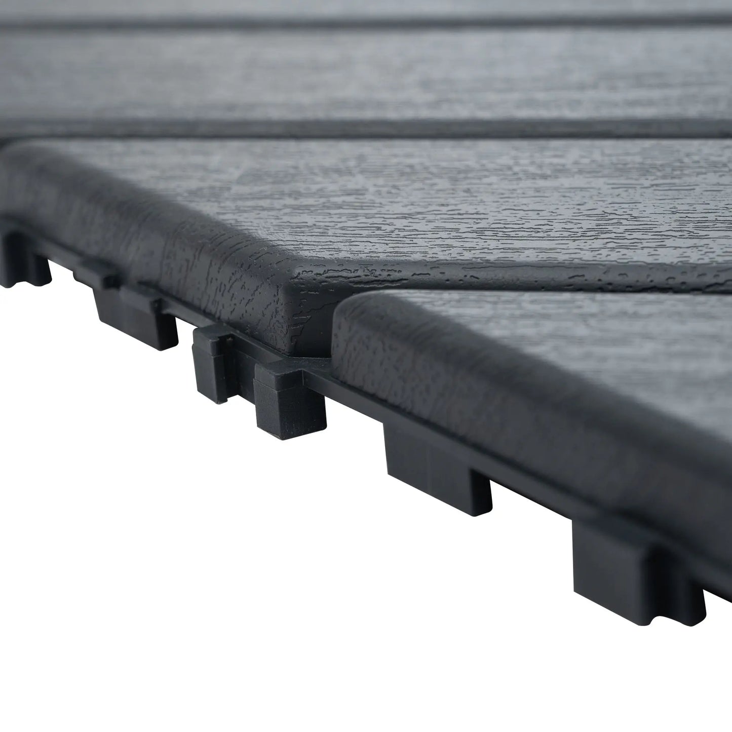 27 Pack Interlocking Patio Deck Tiles- 12x12 Inch, Easy Install